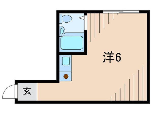 れじでんしあ甲東園の物件間取画像